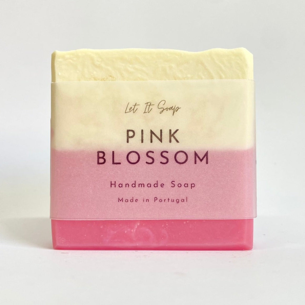 sabonete artesanal pink blossom