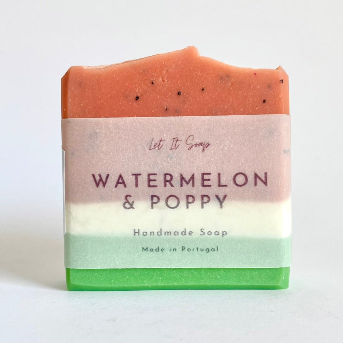sabonete artesanal melancia exfoliante
