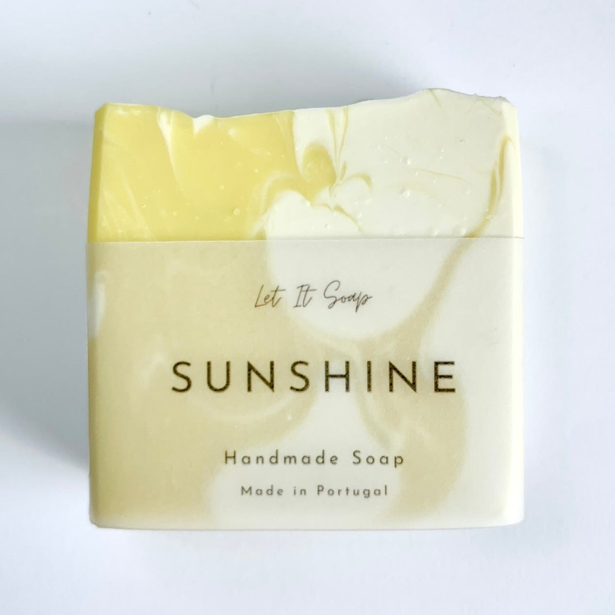 sabonete artesanal pós de talco sunshine