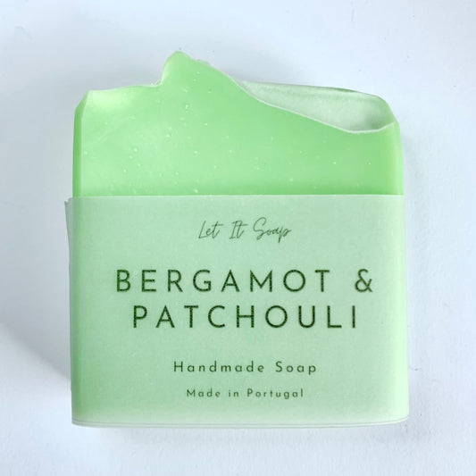 sabonete artesanal bergamota e patchouli