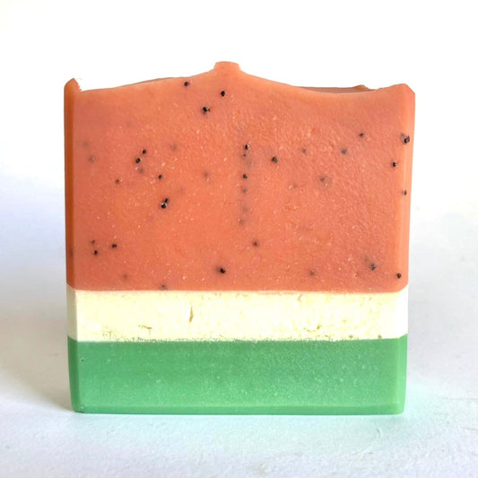 Handmade Soap - Watermelon & Poppy