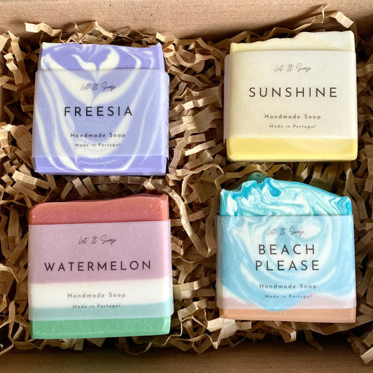 Limited Edition - Box of 4 Handmade Soaps