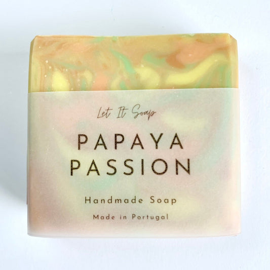 sabonete artesanal papaia passion